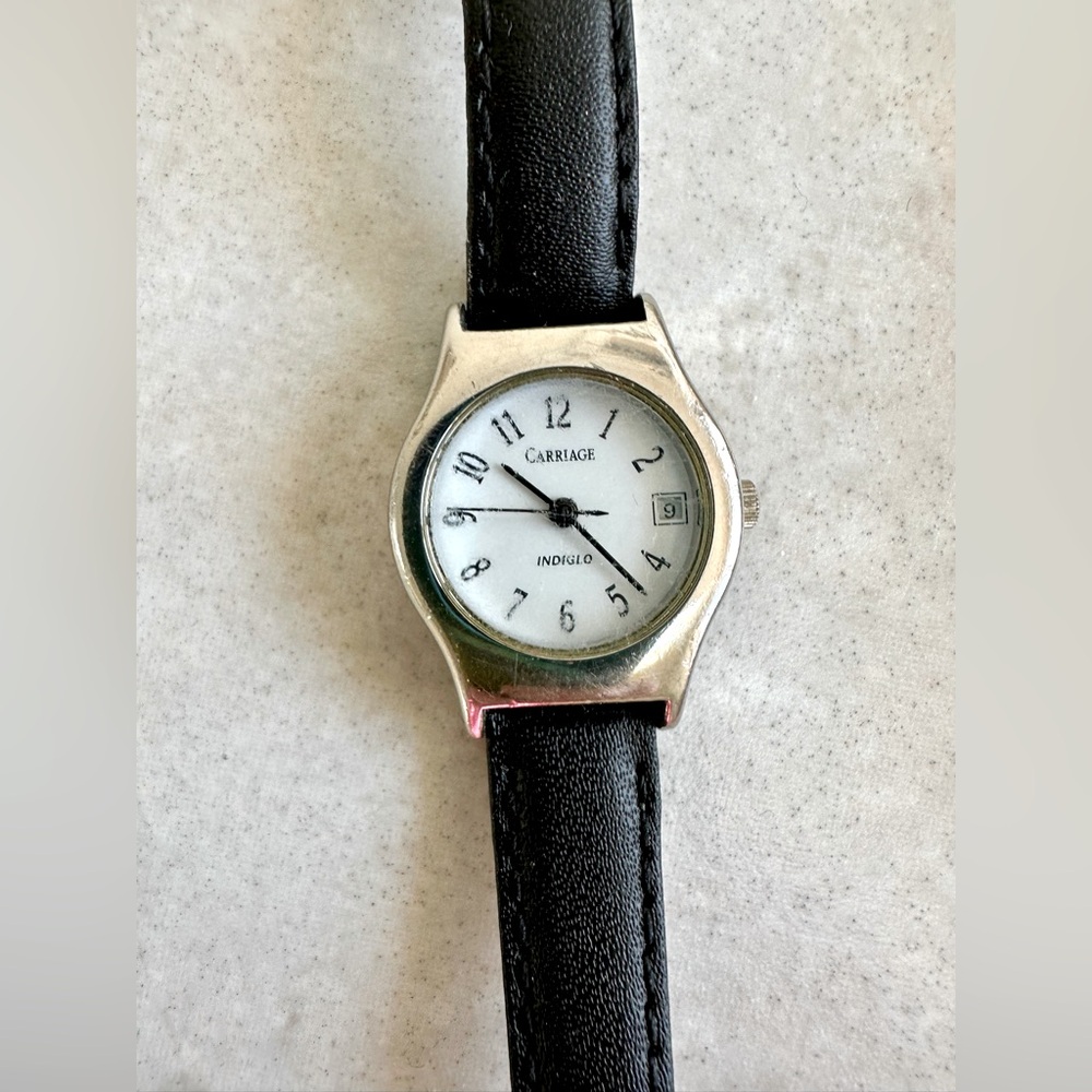 Times Watch. Genuine leather